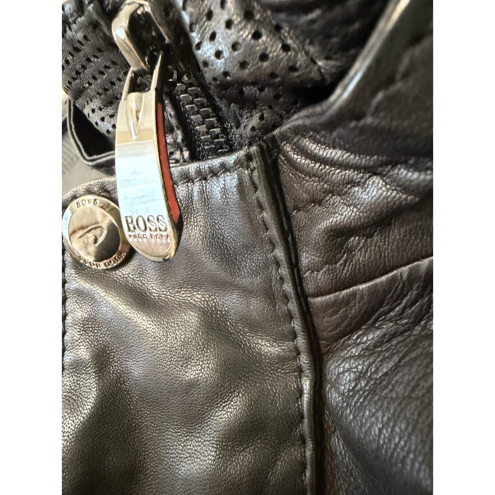 Hugo Boss - McLaren Limited Edition Aniline Leather Jacket Size‎ 42R - Picture 4 of 16